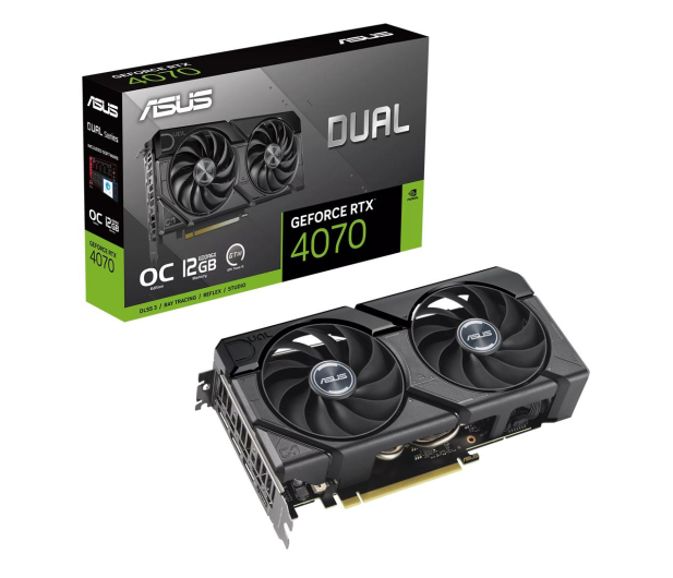 ASUS  GeForce RTX 4070 EVO Dual OC 12GB GDDR6X - 1226941 - zdjęcie